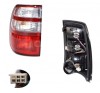 Stop spate lampa Toyota Land Cruiser (Fj100), 01.1998-04.2005, spate, fara omologare, cu suport bec, semnalizare alba, exterior, 8156060600; 81561606