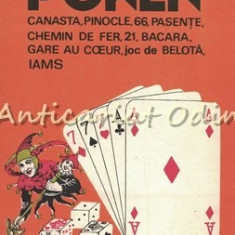 Poker. Canasta, Pinocle, 66, Pasente, Chemin De Fer, 21, Bacara, Gare Au Coeur