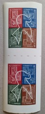 Romania MNH 1962 - Cosmonautica pereche rara colite - LP 541a x2 RAR