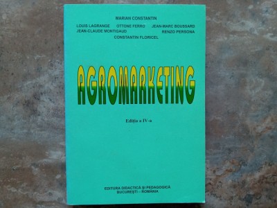 Agromarketing Editia a-IV-a - Marian Constantin. 1999 foto