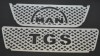 Set 2 Grile Inox Man TGS - Ornamente Exterioare Tuning Auto