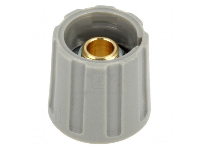 Buton rotativ gri 6mm 16x15,5mm ABS