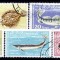 C1130 - Romania 1960 - fauna pesti 7v.stampilat,serie completa