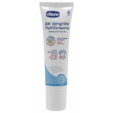 Gel Gingival, Chicco, Multifunzione, Efect Calmant pentru Gingii, cu Xilitol, Varsta 4+ Luni, 30ml