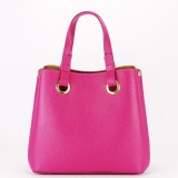 Geanta fucsia medie din piele naturala 8916 129