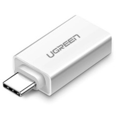 ADAPTOR Ugreen, &amp;quot;US173&amp;quot;, USB Type-C(T) to USB 3.0(M), alb &amp;quot;30155&amp;quot;