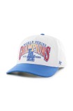 47 brand șapcă de baseball din bumbac MLB Los Angeles Dodgers culoarea alb, cu imprimeu, BCWS-ARCHH12CTP-WH88