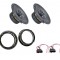 Pachet boxe auto VW Golf IV usi spate GROUND ZERO seria Ferrum 80W RMS