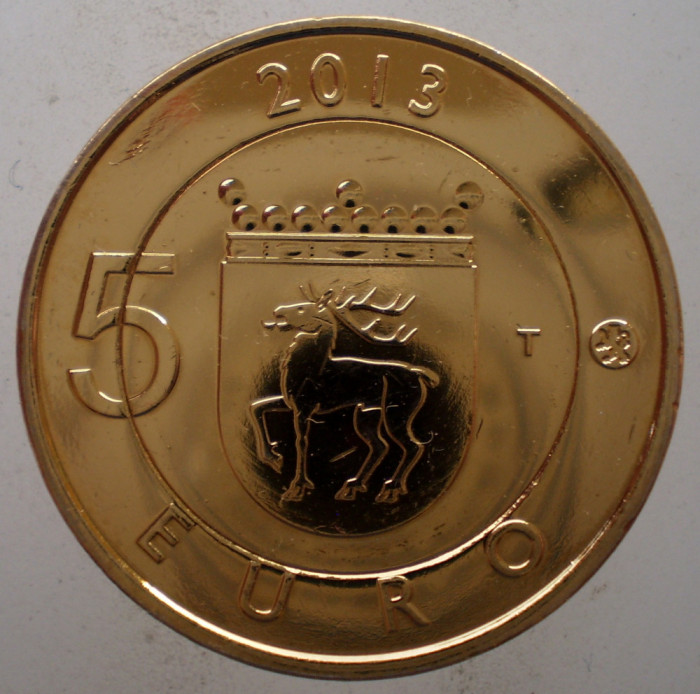 C.229 FINLANDA 5 EURO 2013 AURITA