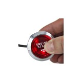 Kit buton pornire motor ES02 cu lumina Rosie, Oem