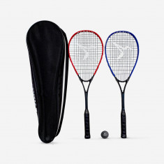 Set Rachete Squash WALLBREAKER 165 (2 rachete, 1 minge cu punct roșu)