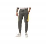 Pantaloni Sport De Barbati Edon Gri Cu Galben