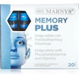 Marnys Memory Plus supliment alimentar pentru susținerea memoriei și a concentrării 20 buc