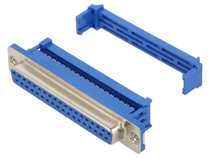 Conector mamă D-Sub 37 pini IDC