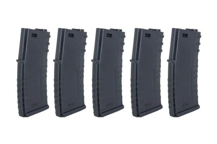 Incarcator polimer mid-cap 120 bile Specna Arms Negru