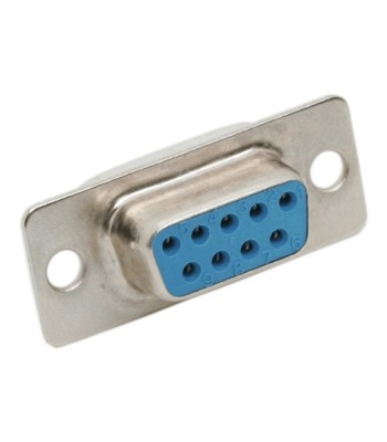 Mufa D-SUB RS232 serial DB9 9 pini mama foto