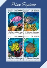 S. TOME E PRINCIPE 2013 - Pesti tropicali /set complet MNH - bloc+colita ( 2 imagini)