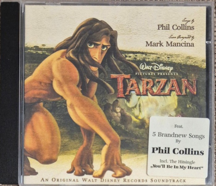 cd phil collins tarzan soundtrack motion picture