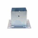 Suport metalic pentru stalpi din lemn 100 x 100 mm, tabla prevopsita