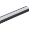 Profil Aluminiu &Icirc;ncastrat Negru 1m pentru Module LED