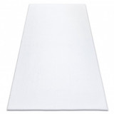 Covor de spalat modern LINDO alb, anti-alunecare, shaggy, 160x220 cm