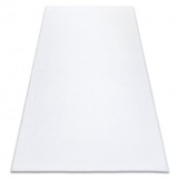 Covor de spalat modern LINDO alb, anti-alunecare, shaggy, 60x100 cm