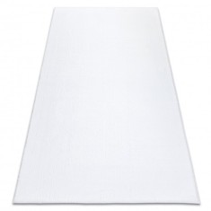 Covor de spalat modern LINDO alb, anti-alunecare, shaggy, 200x290 cm