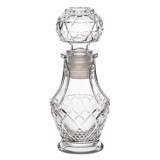 Sticla din Sticla, cu Model Romburi, 50 ml