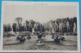 Carte Postala, Parc de Versailles, Le Bassin du Dragon un jour de Grandes eaux, perioada interbelica