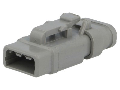 Conector mamă pe cablu 3 pini IP68 foto