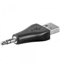 Adaptor USB la Jack 3.5 mm 3 contacte tata pentru alimentare Goobay foto