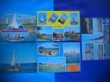 HOPCT LOT NR 767 LITORAL ROMANIA -CT-5 CARTI POSTALE-RSR-CIRCULATE, Circulata, Printata, Constanta