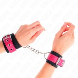 Kink Wrist Restraint-Mansoane pentru &Icirc;ncheieturi din Nylon Negre