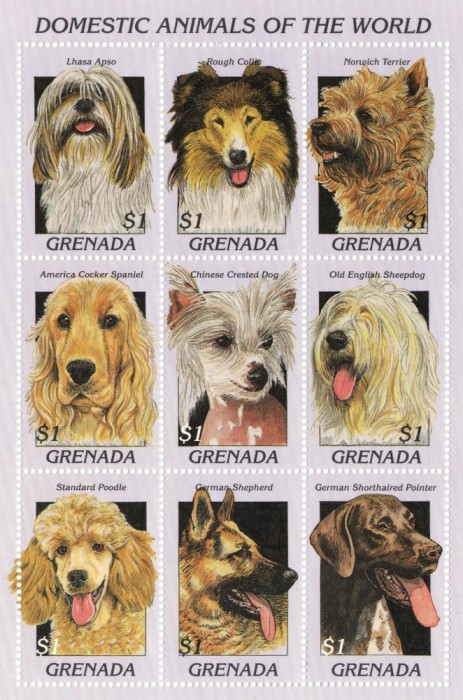 GRENADA 1997 - Caini / colita MNH