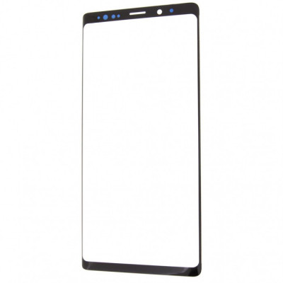 Geam sticla cu oca pentru Samsung Galaxy Note 9 N960 negru foto