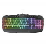 Cumpara ieftin Tastatura gaming Trust GXT 881 Odyss, Iluminare RGB, Negru