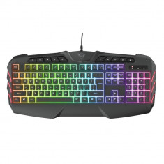 Tastatura gaming Trust GXT 881 Odyss, Iluminare RGB, Negru