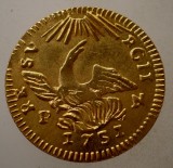 1.831 REPLICA ITALIA SICILIA CARLO III 1 ONCIA 1751 22mm/3,9g, Europa