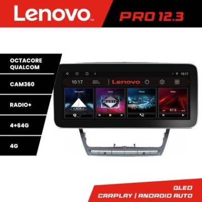Navigatie Skoda Octavia 2 2005-2013 Manual K-005 Lenovo PRO 4+64 12.3 inch qled android 4G DSP gps internet 3 CarStore Technology foto