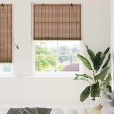 vidaXL Jaluzele și Rulouri pentru Fereastră Maro 110 x 220 cm Bambus