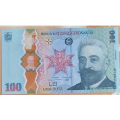 Rom&acirc;nia, 100 Lei 2019, UNC.