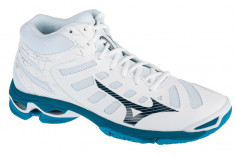 Pantofi de volei Mizuno Wave Voltage Mid V1GA216586 alb foto