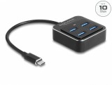 Hub USB USB 3.2 Gen2 type C la 4 x USB-A, Delock 64191