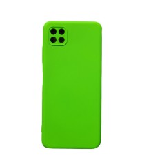 Husa silicon protectie camera pentru Samsung Galaxy A22 5G Verde Neon