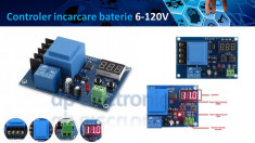 Controler incarcare baterie 6-120V DC foto