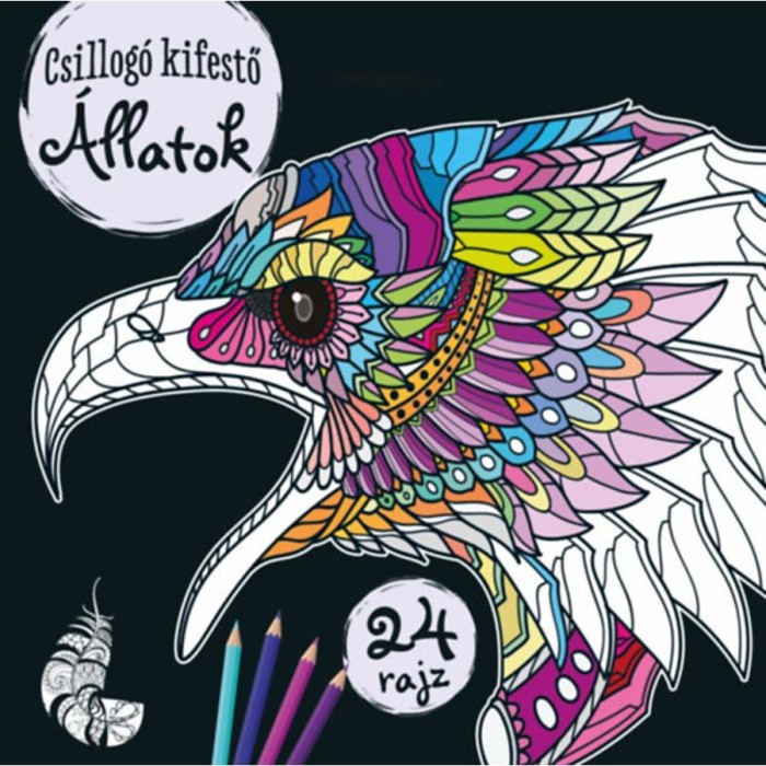 Csillog&oacute; kifestő - &Aacute;llatok