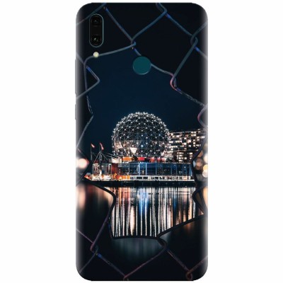 Husa silicon pentru Huawei Y9 2019, Abstract Architectural Design foto