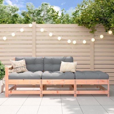 Gossi set mobilier de gradina, 3 piese, lemn masiv douglas foto