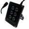 Proiector LED IR, 12V DC, 6 LED