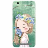 Husa silicon pentru Xiaomi Redmi 4A, Girl